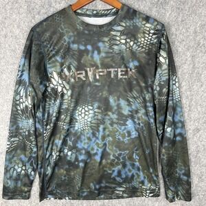 Kryptek Hyperion Shirt Mens Large Neptune Camo Long Sleeve Tactical Hunting